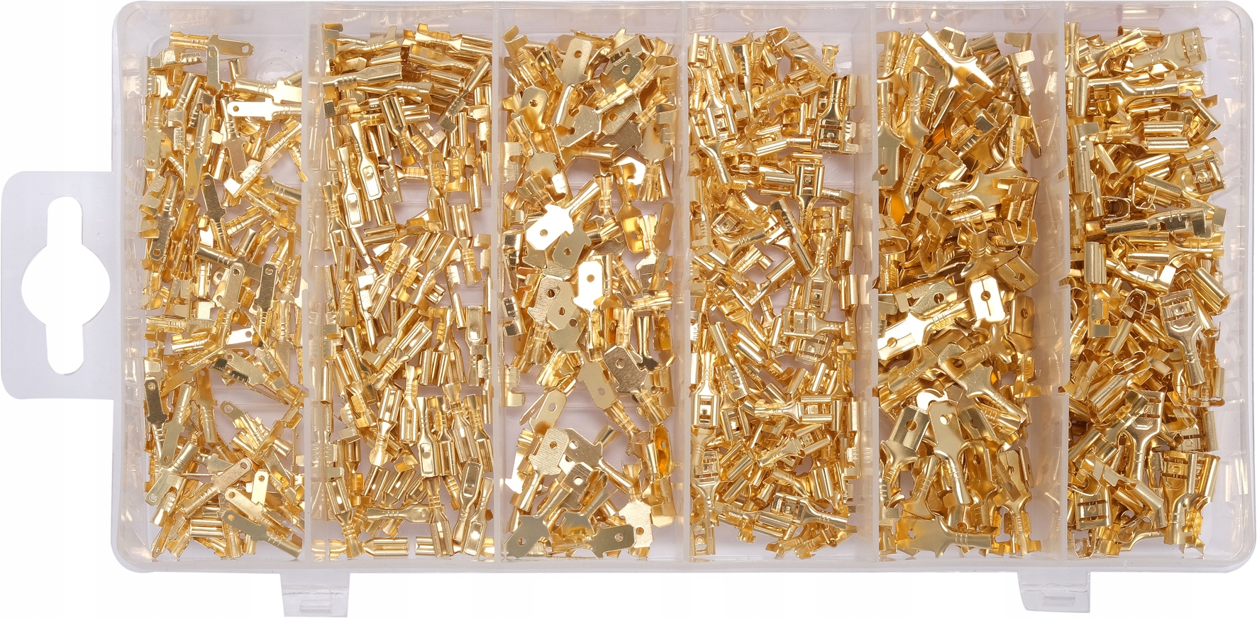 KONEKTORY NIEIZOLOWANE ZESTAW 600szt YT-068684 YATO