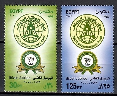 Egipt 2004 Mi 2155-2156 Czyste **