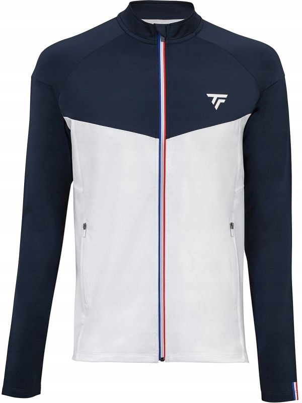 Mikina Tecnifibre Tech Jacket navy/white M