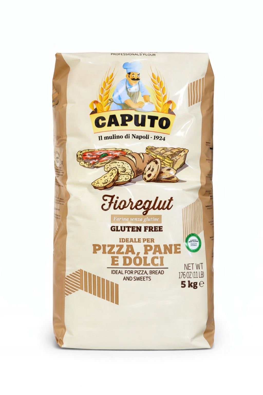 Levně Bezlepková mouka 5 kg Caputo