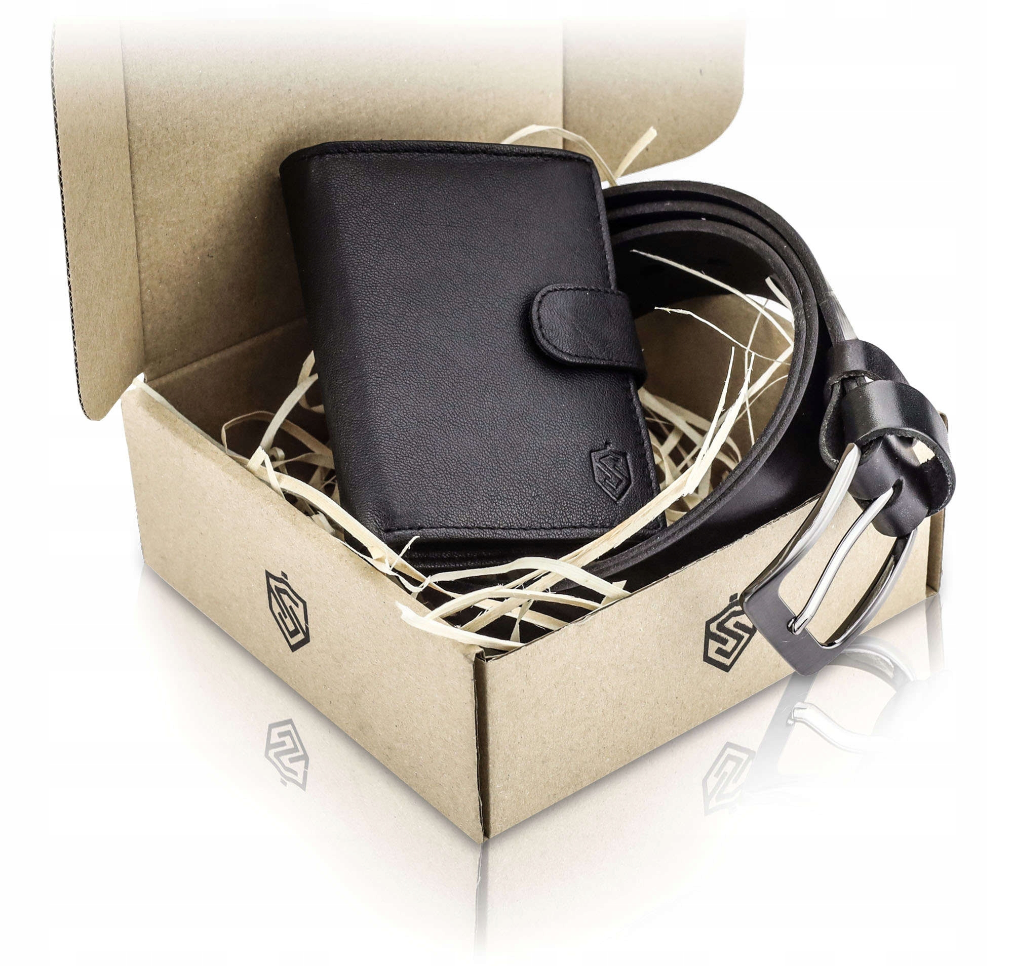 

Stevens Zestaw Prezentowy Portfel Pasek Męski Skór