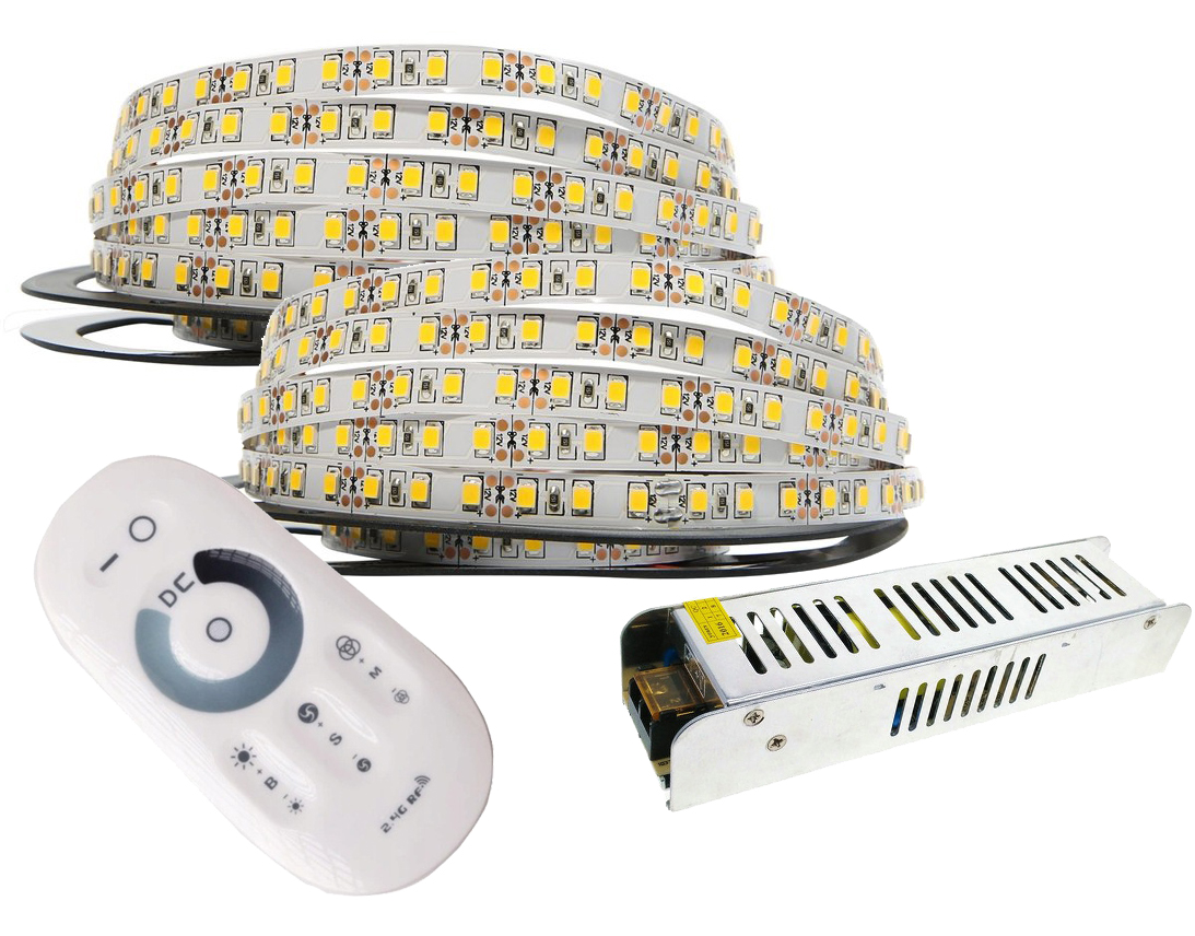 

Zestaw taśma Led 2835 IP20 10M Biała Zimna Dotyk