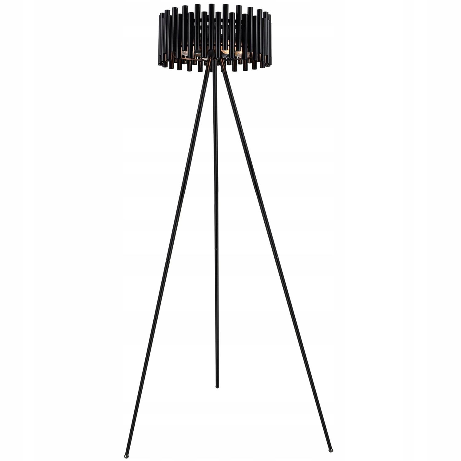 Podlahová lampa Narni 6235/4F čierna Elem