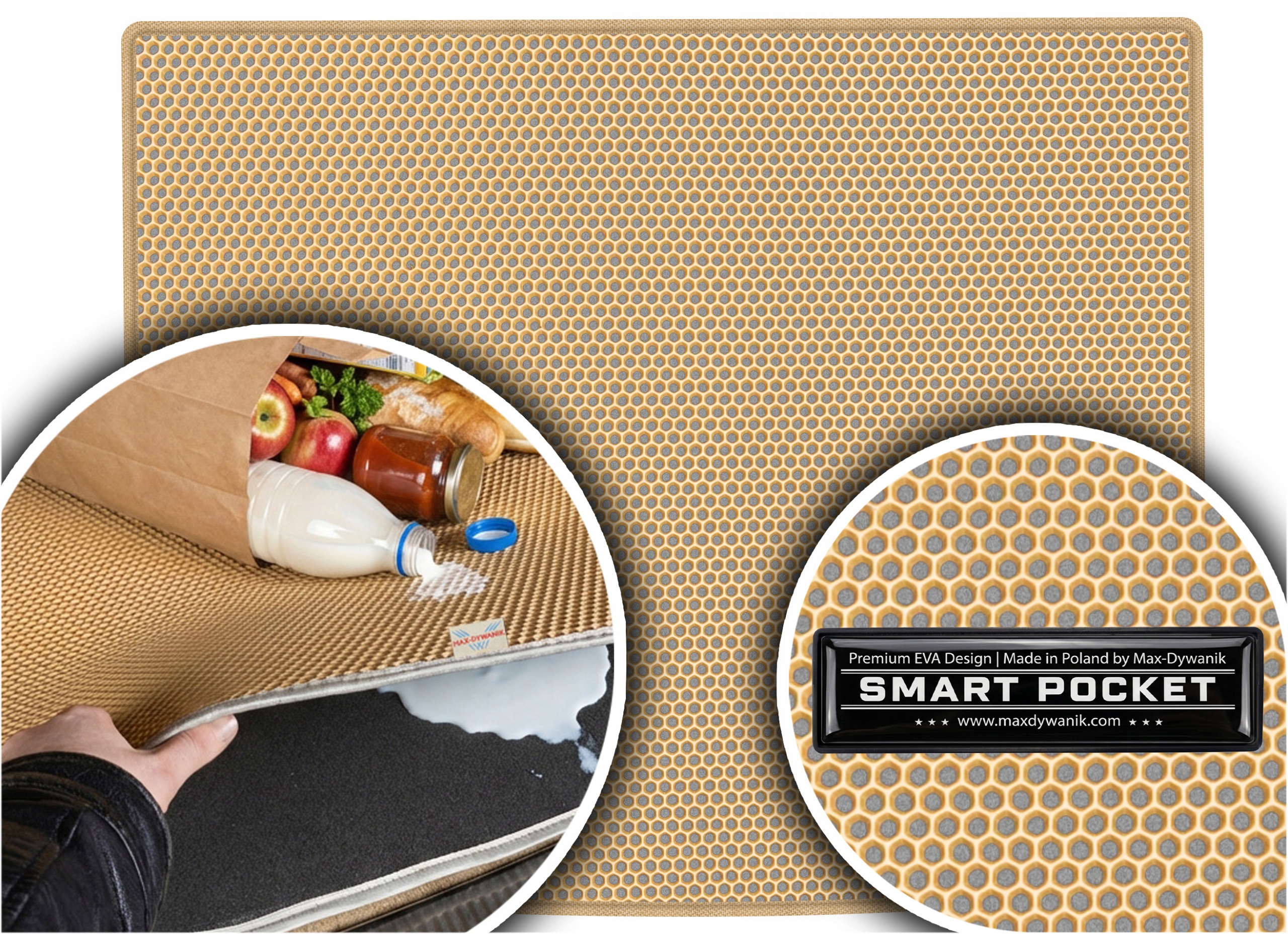 Omoda 5 5 Ev Suv od roku 2024. Vložka do zavazadlového prostoru Eva Smart Pocket Béžová