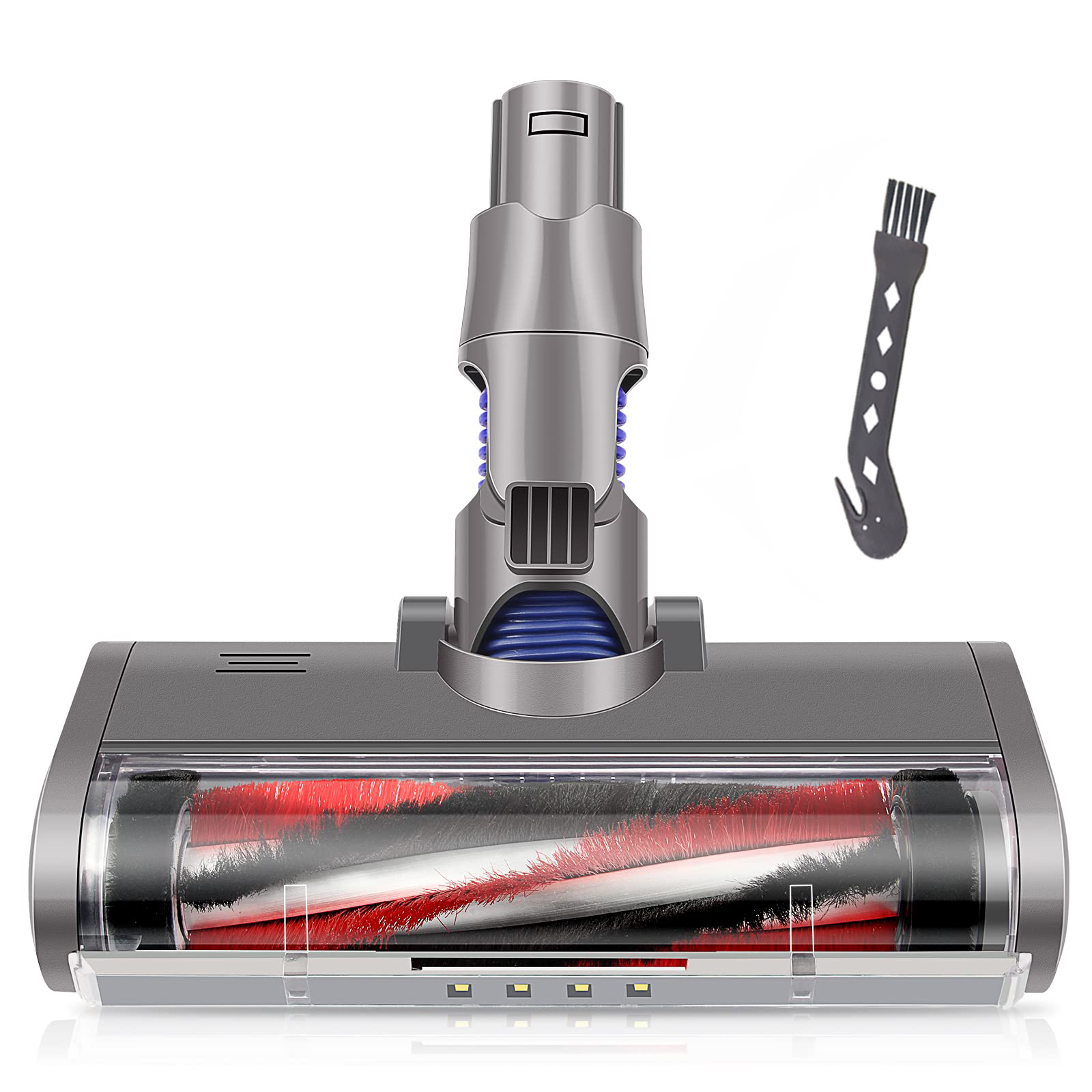 Kartáč Pro Dyson V6 DC58 DC59 DC61 DC62 Měkký Válečkový S Led