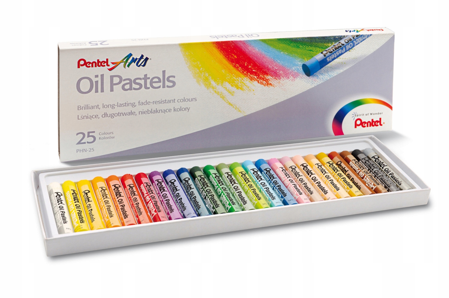

Kredki pastele olejne Pentel PHN-25