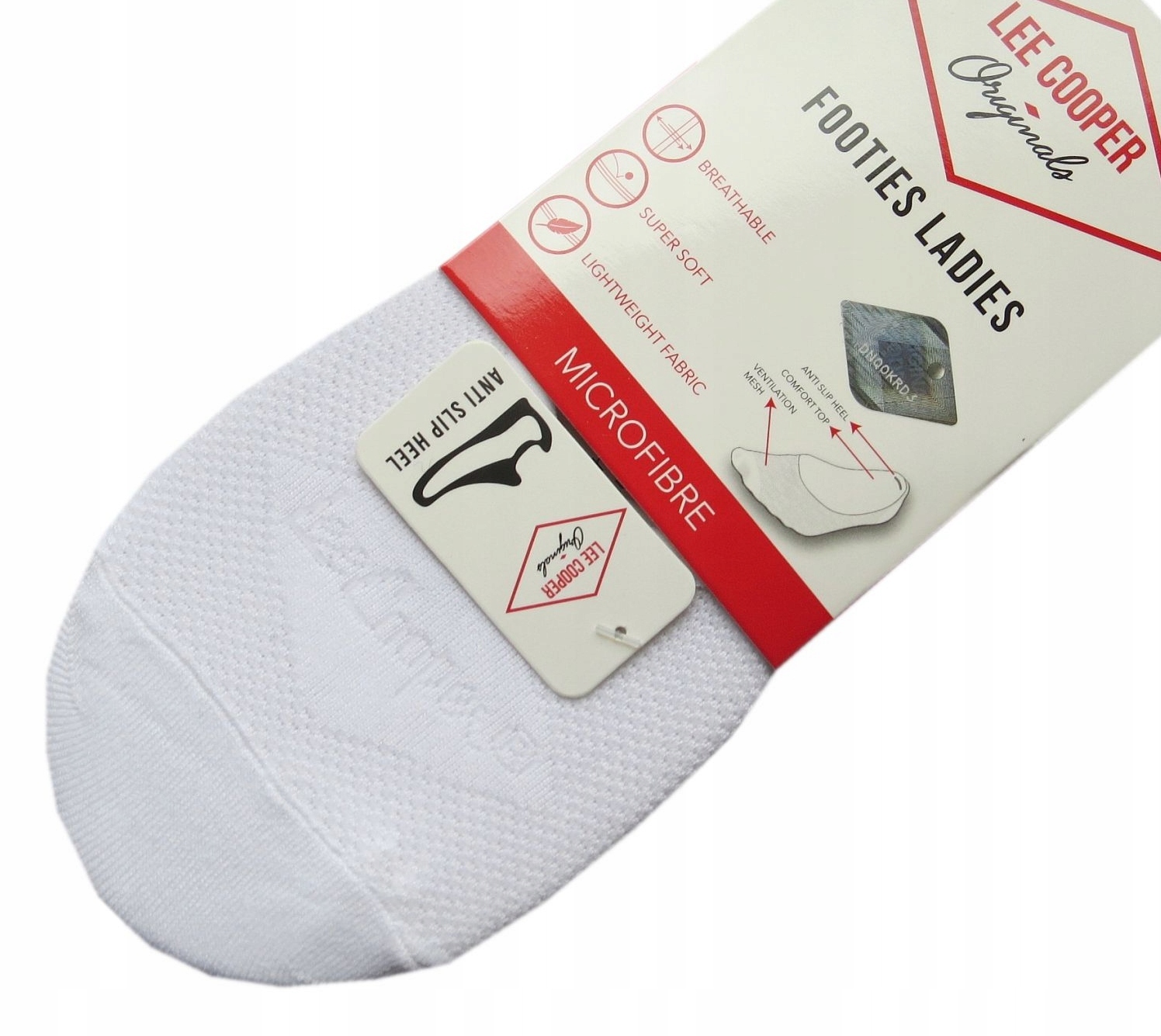 

3szt baleriny stopki Lee Cooper 36-42 mikrofi bia