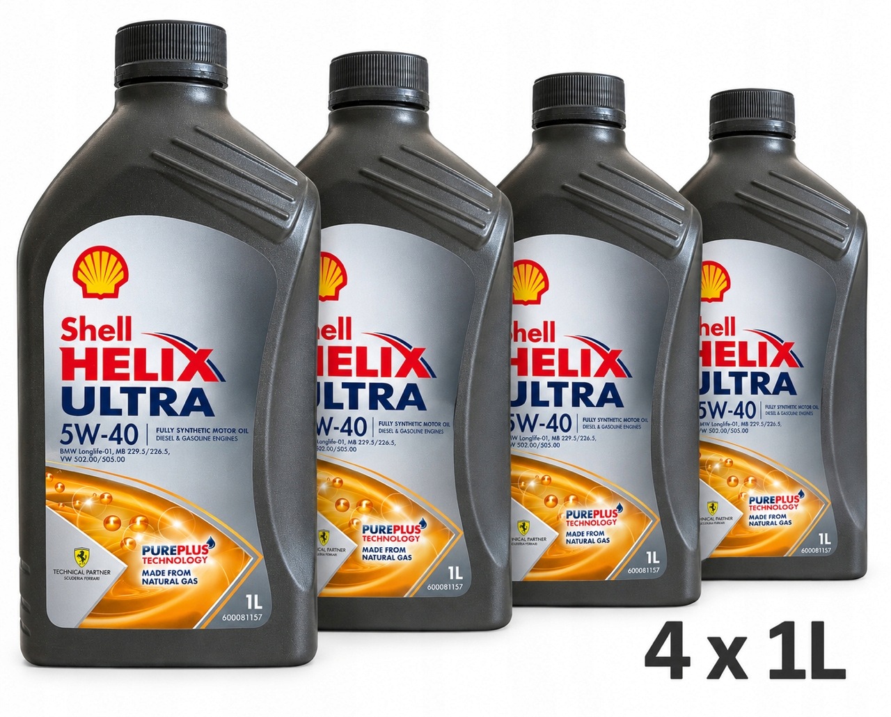 Shell Helix Ultra 5w40 4 x 1L 4L