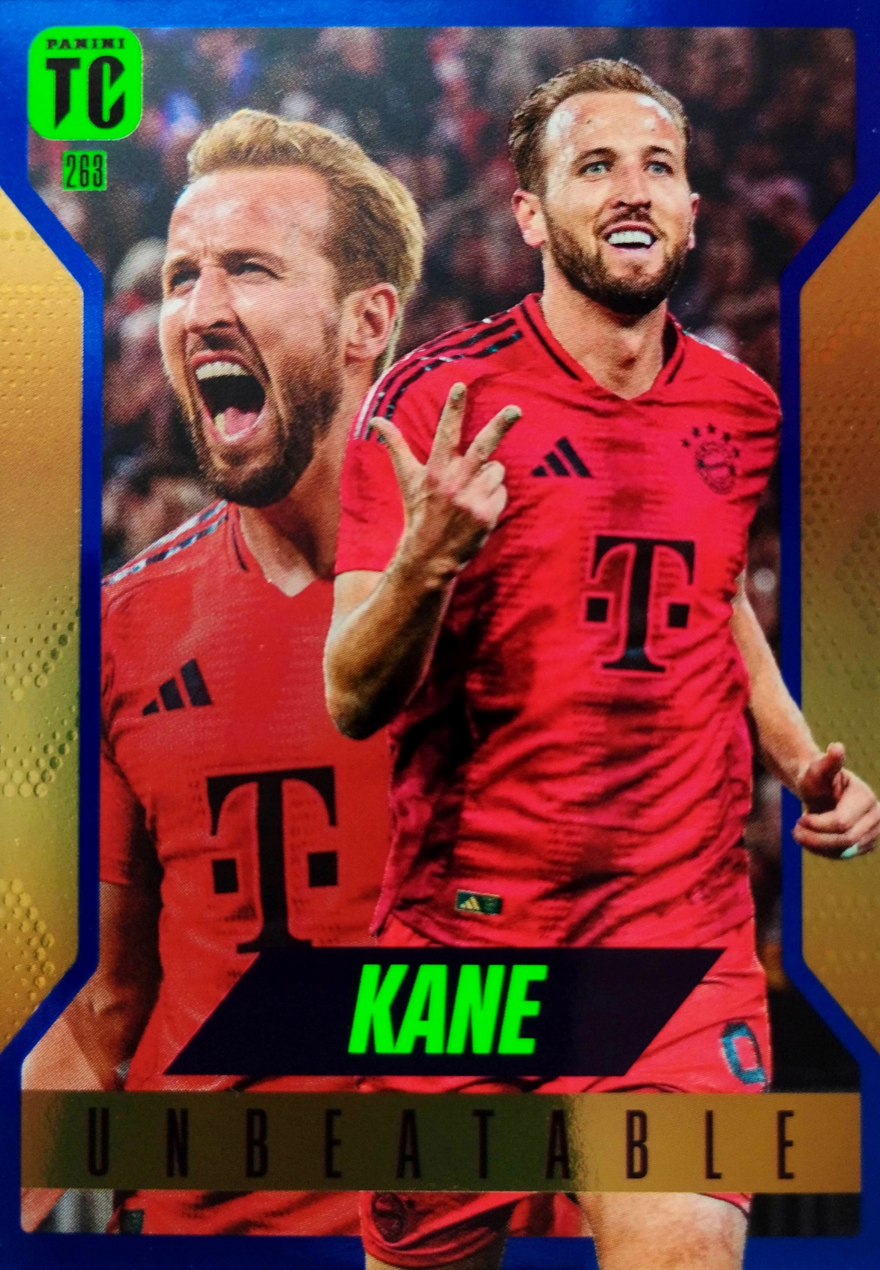 Panini Fifa Top Class 2025 Rare Unbeatable parallel Blue 263 Kane Bayern