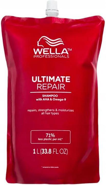Wella Ultimate Repair Vyživující Šampon Pro Poškozené Vlasy 1000 ML
