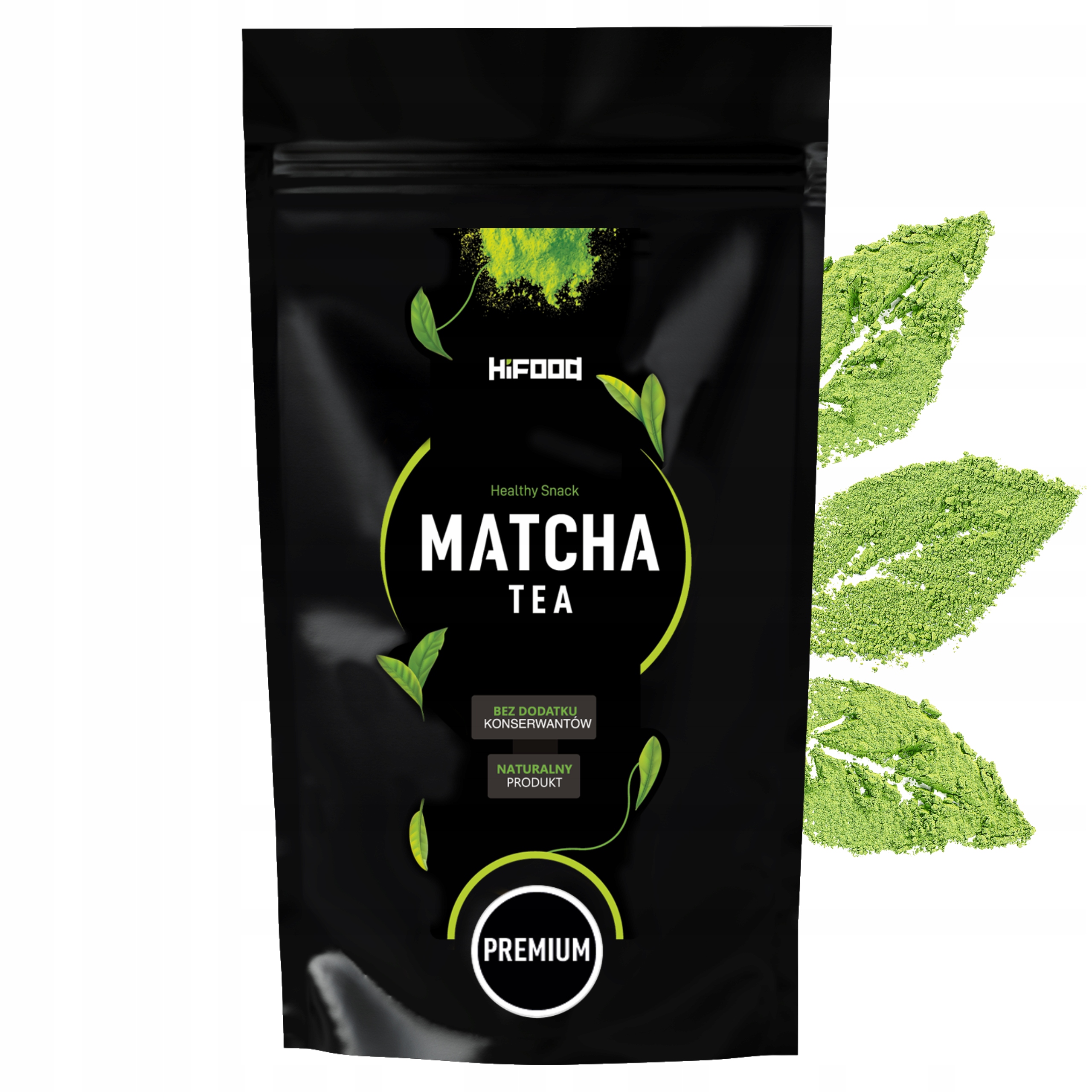 Matcha Tea Organic Zielona Herbata 1kg Organiczna w Proszku Bio HiFOOD