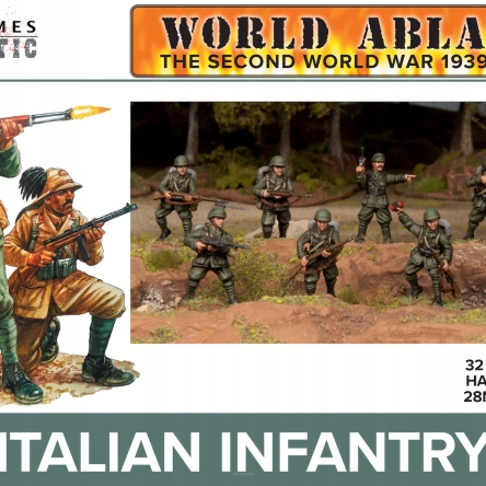 Wargames Atlantic Italian Infantry