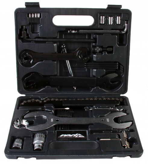 red cycling products toolbox