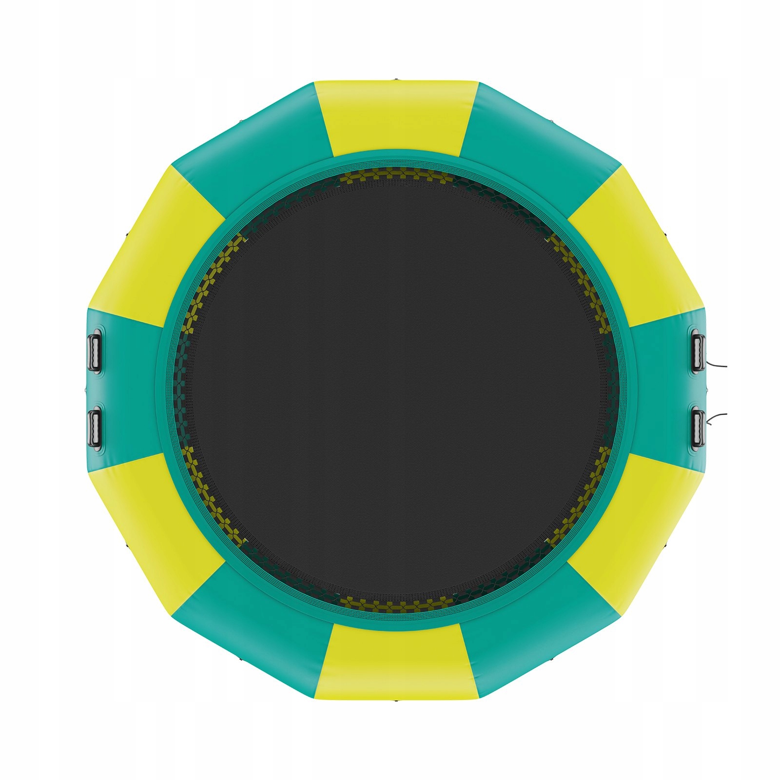 Nafukovacia vodná trampolína elektrická pumpa 367 cm