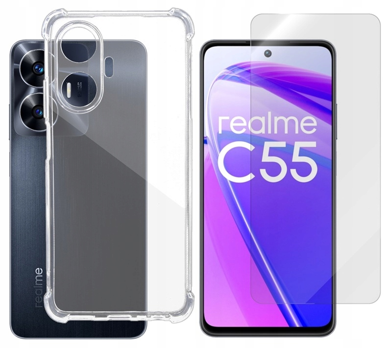 

Etui Anti Shock Pancerne do Realme C55 Szkło