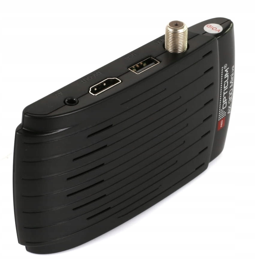 Tuner Satelitarny Mini 12V HD AX300 Dekoder FTA SAT Niekodowane Astra Model AX300
