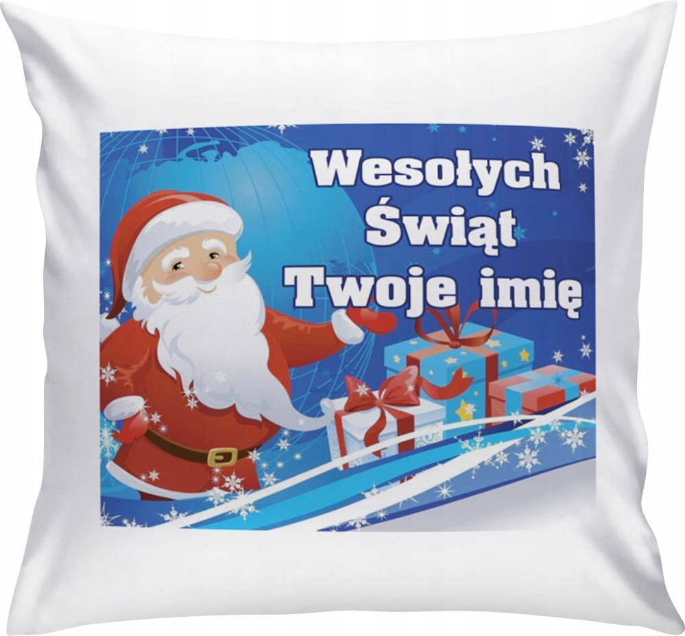

Poduszka Mikołaja Święta Pod Choinkę Ś501