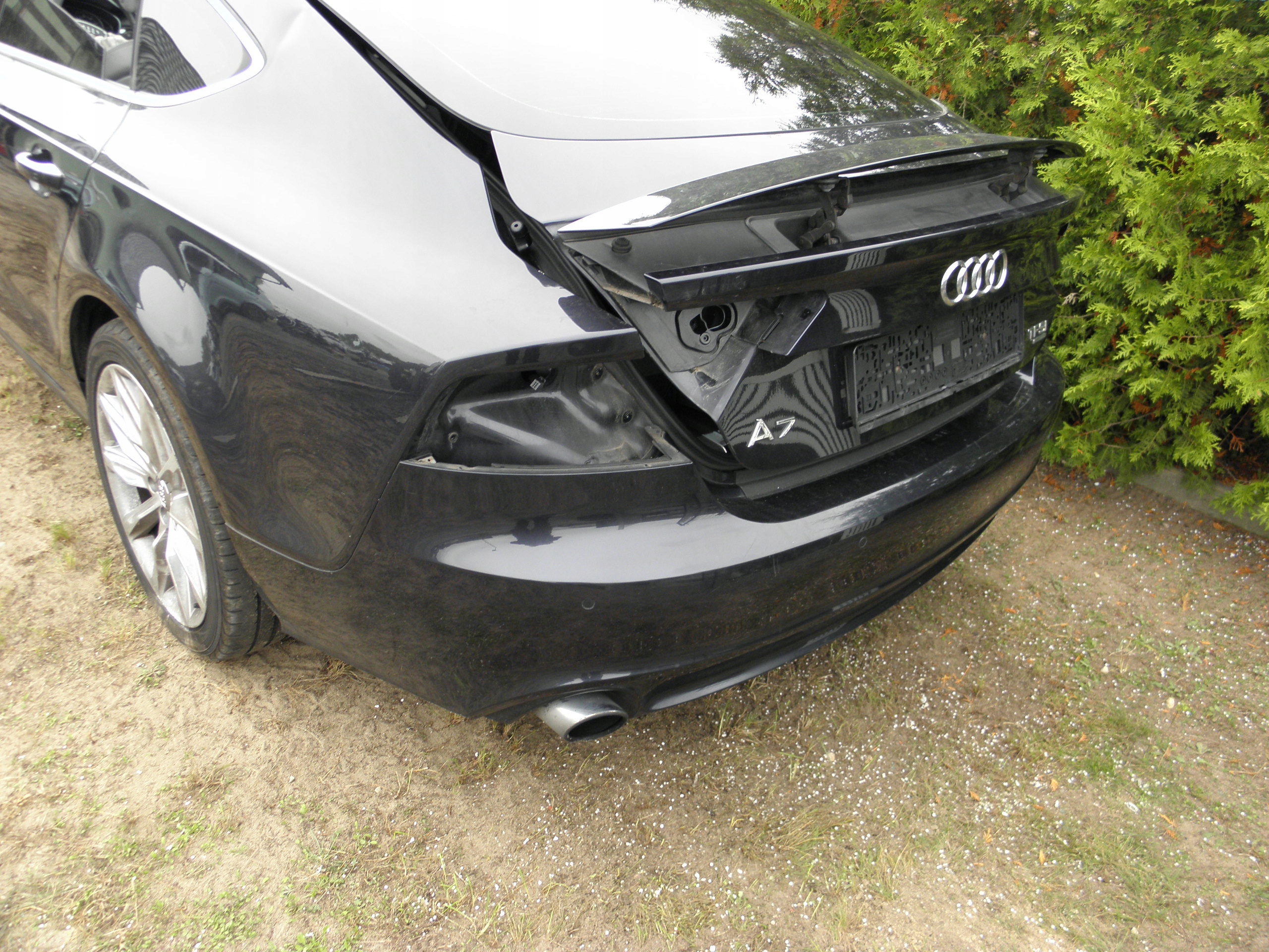Audi A7 4GA крышка багажника бампер зад LY9T 2011r