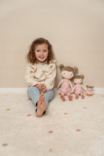 LALKA SZMACIANKA ROSA 50 CM LITTLE DUTCH Materiał tkanina