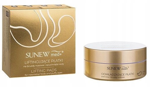 Sunew Med+ Sunewmed Liftingujące Płatki Pod Oczy Bruzdy Nosowe 60 Szt 08/26