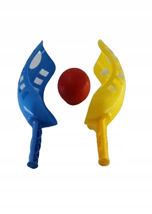 ŁAPACZ ZRĘCZNOŚCIOWA GRA PALETKI RAKIETKI PIŁKA