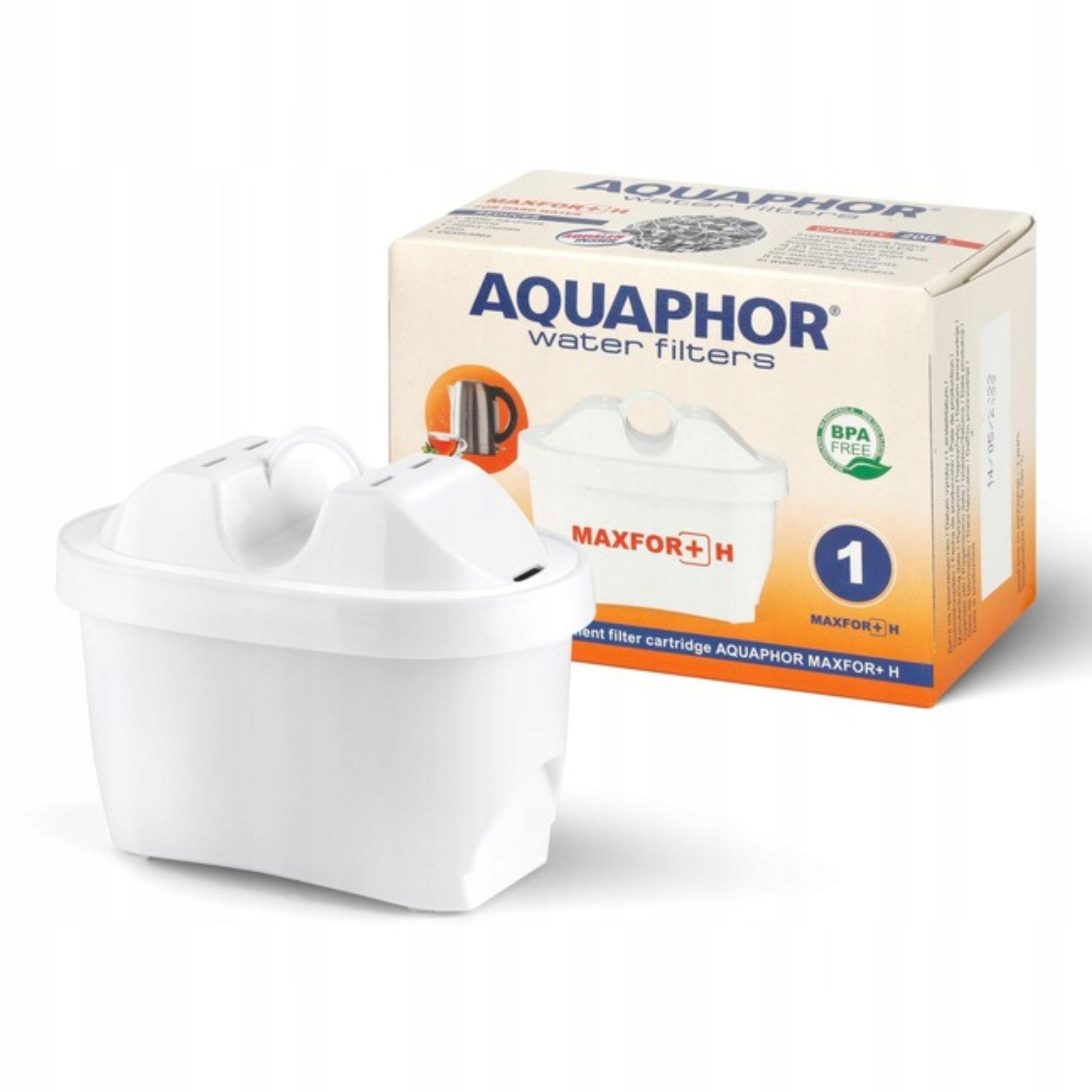 Filtr na tvrdou vodu Aquaphor Maxfor+ H, náhradní náplň do džbánu 18 ks