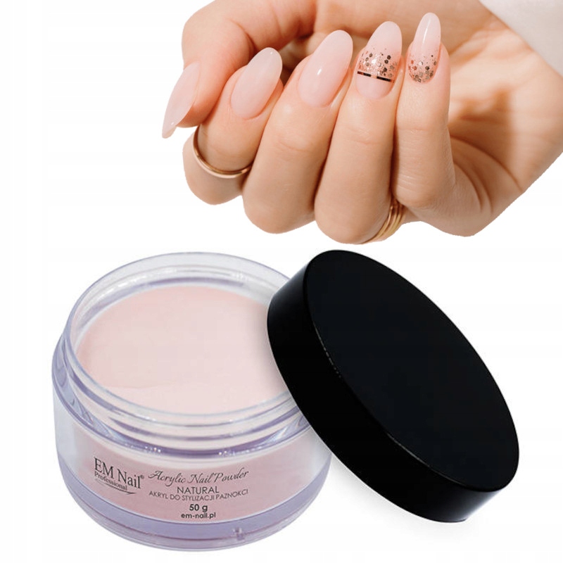 

Em Nail Paznokcie Akryl Puder Proszek 50g Natural