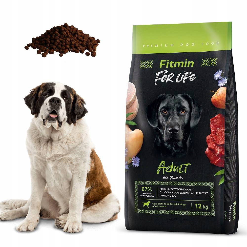 Levně Fitmin Dog For Life Adult 12kg 1kg bonus