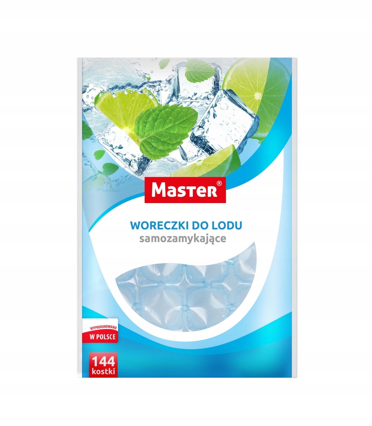 

Woreczki do Lodu 144 kostki Master
