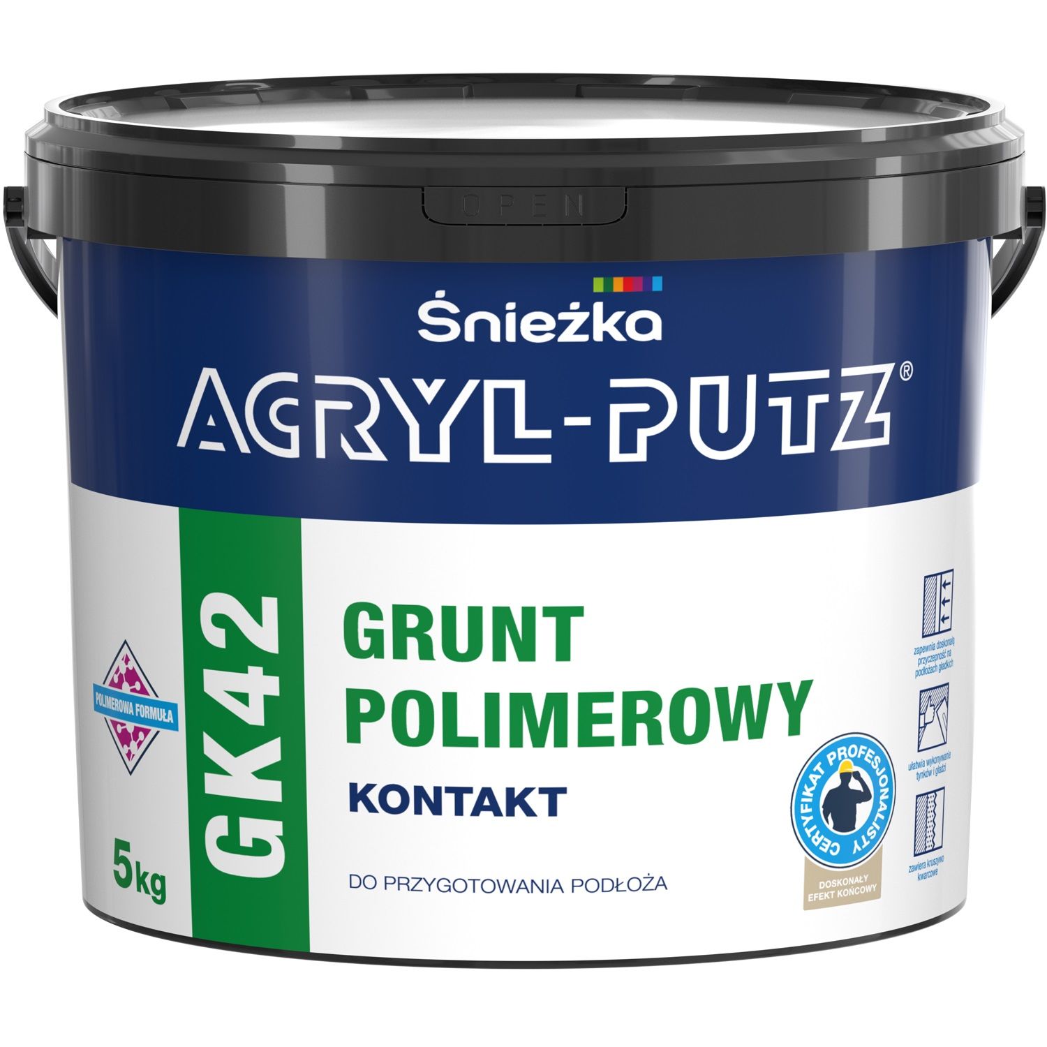 

AcrylPutz GK42 gotowy grunt polimerowy kontakt 5kg