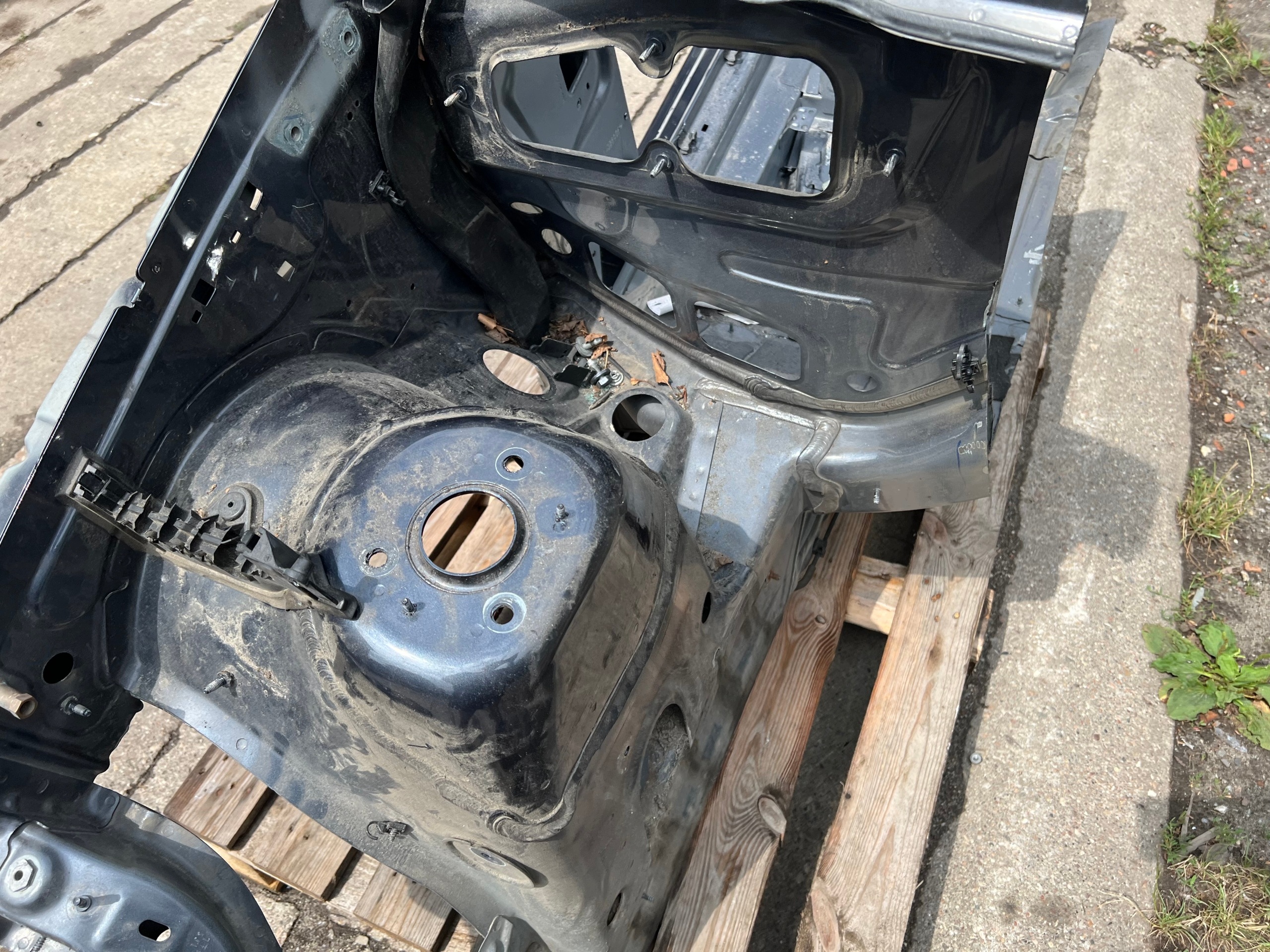 quarter right quarter threshold pillar left MERCEDES ML W166 755