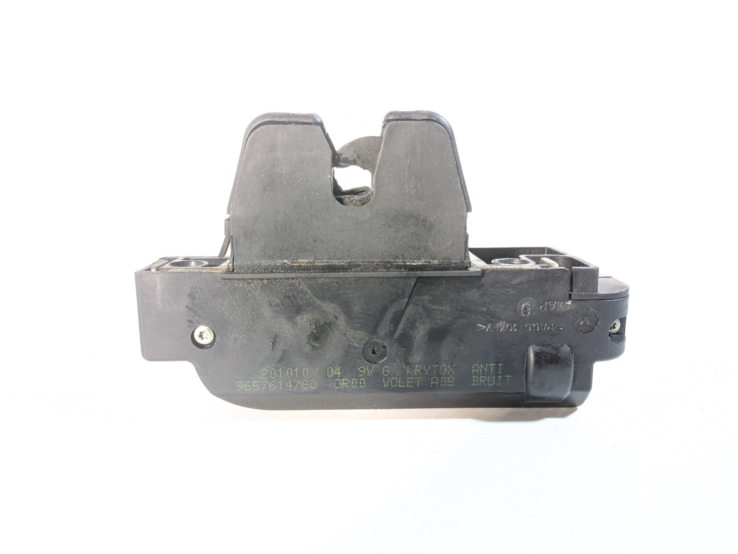 lock bonnet boot OE 9657614780 Peugeot 1007 05-09