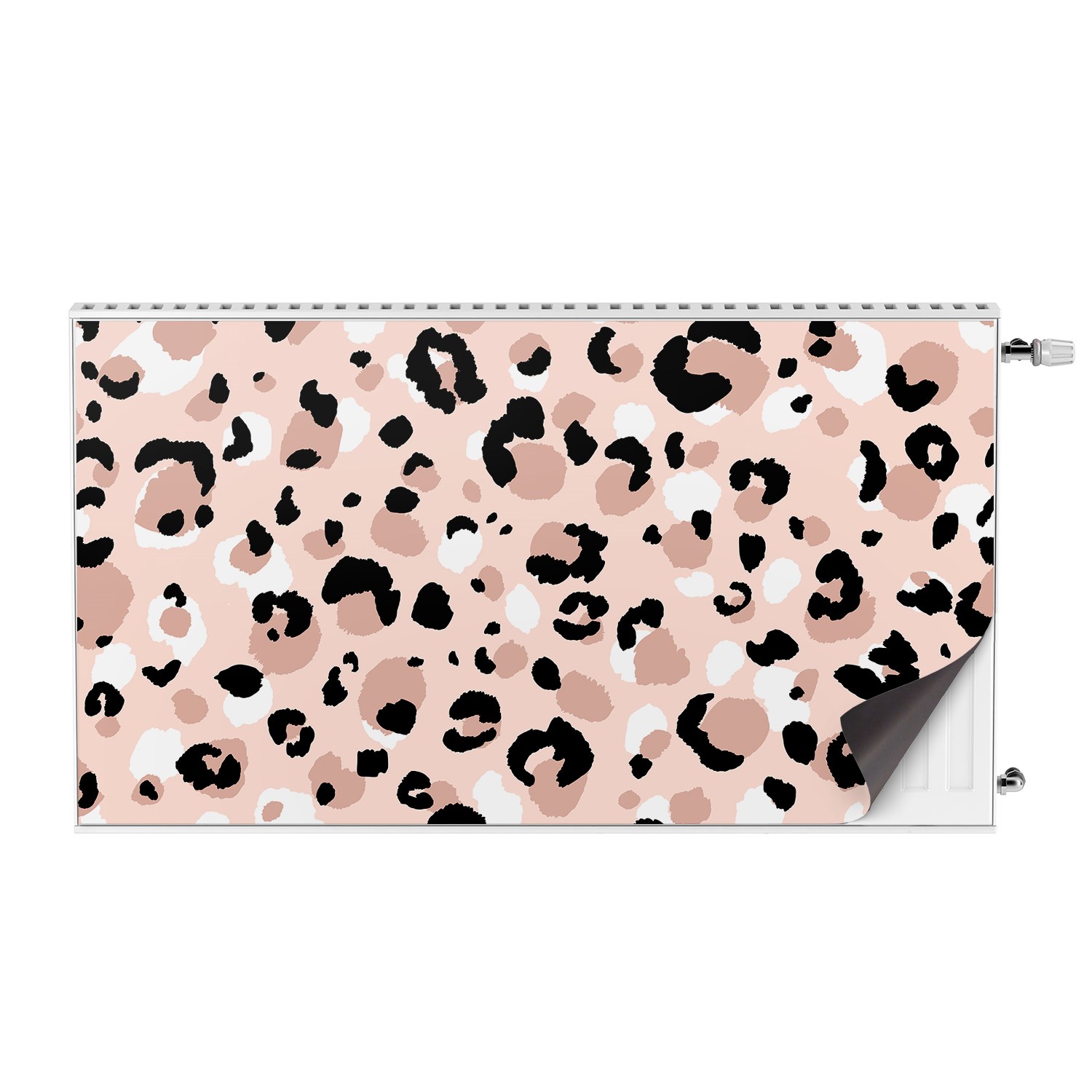 Magnetická krytka na radiátor Barva voda květiny