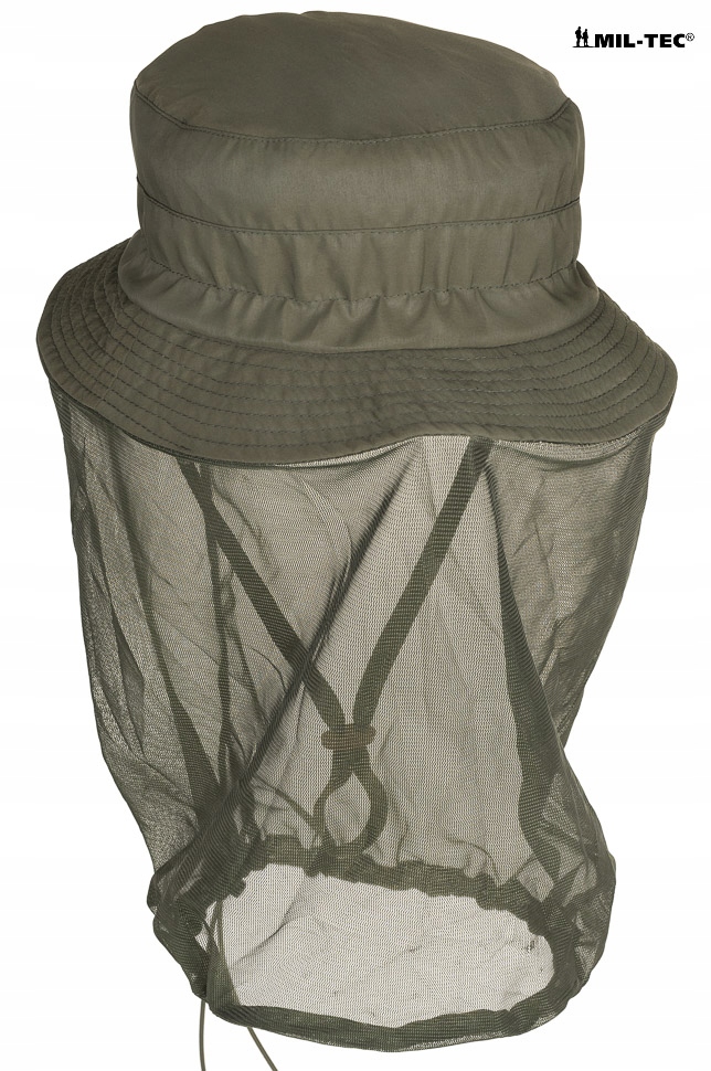 Termoaktywny KAPELUSZ JUNGLE z MOSKITIERĄ - Olive Marka Mil-Tec
