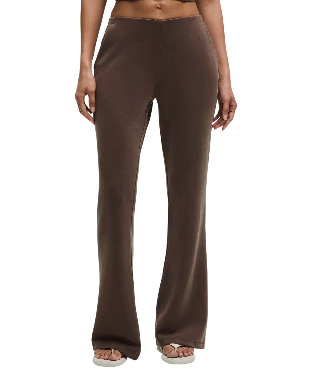 Kalhoty Softstreme Brushed Mid-Rise Flared Regular M