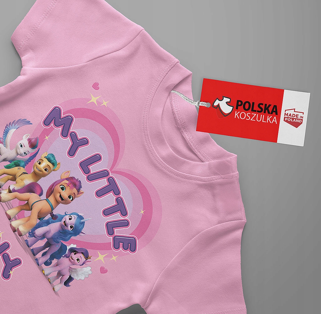 KOSZULKA DZIECIĘCA T-SHIRT DLA DZIECKA MY LITTLE PONY A NEW GENERATION 116 Marka Inna marka