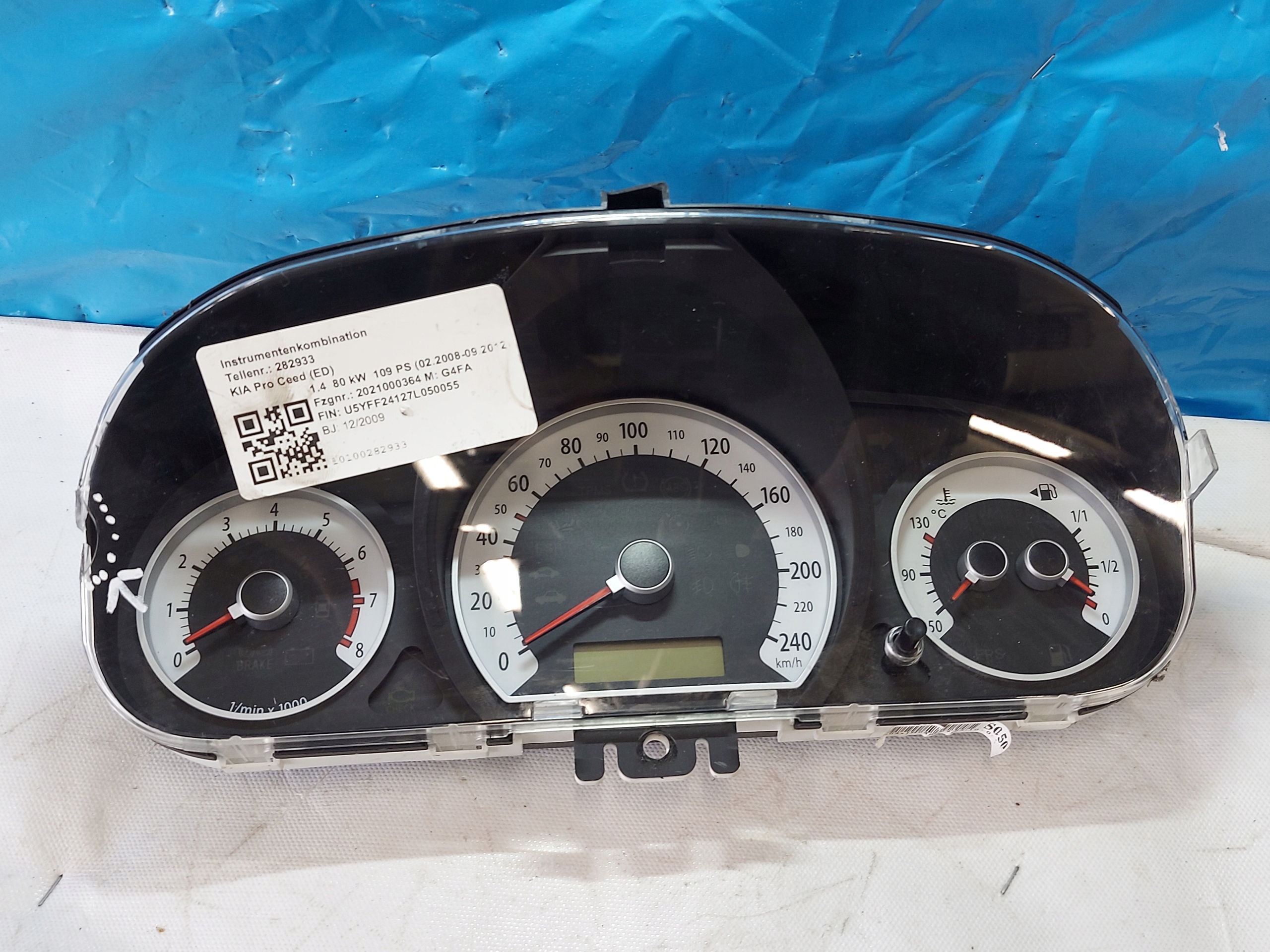 dials clock KIA PRO CEED 1.4 B 940031H050