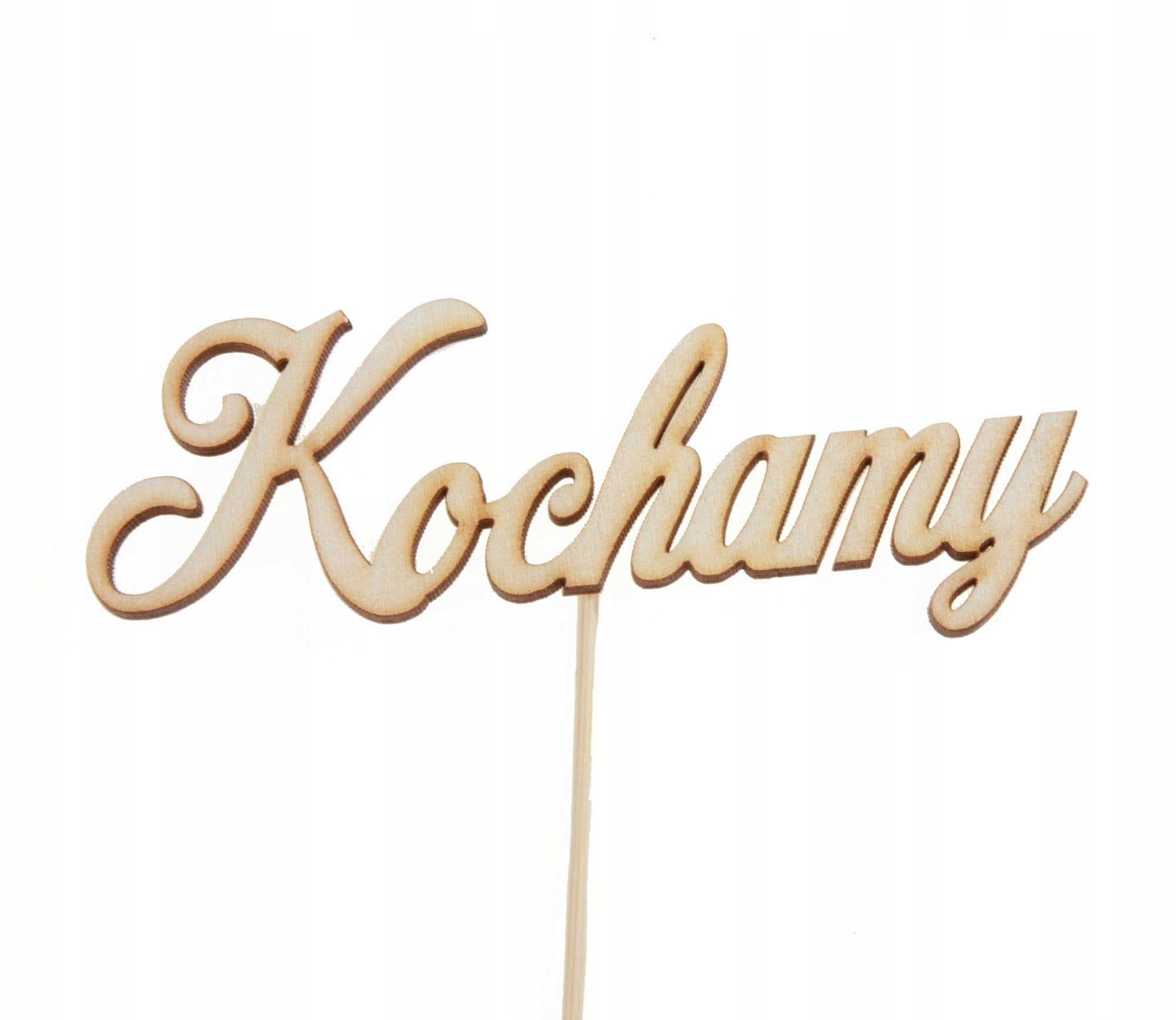 

5szt napis pik topper Kochamy na cmentarz