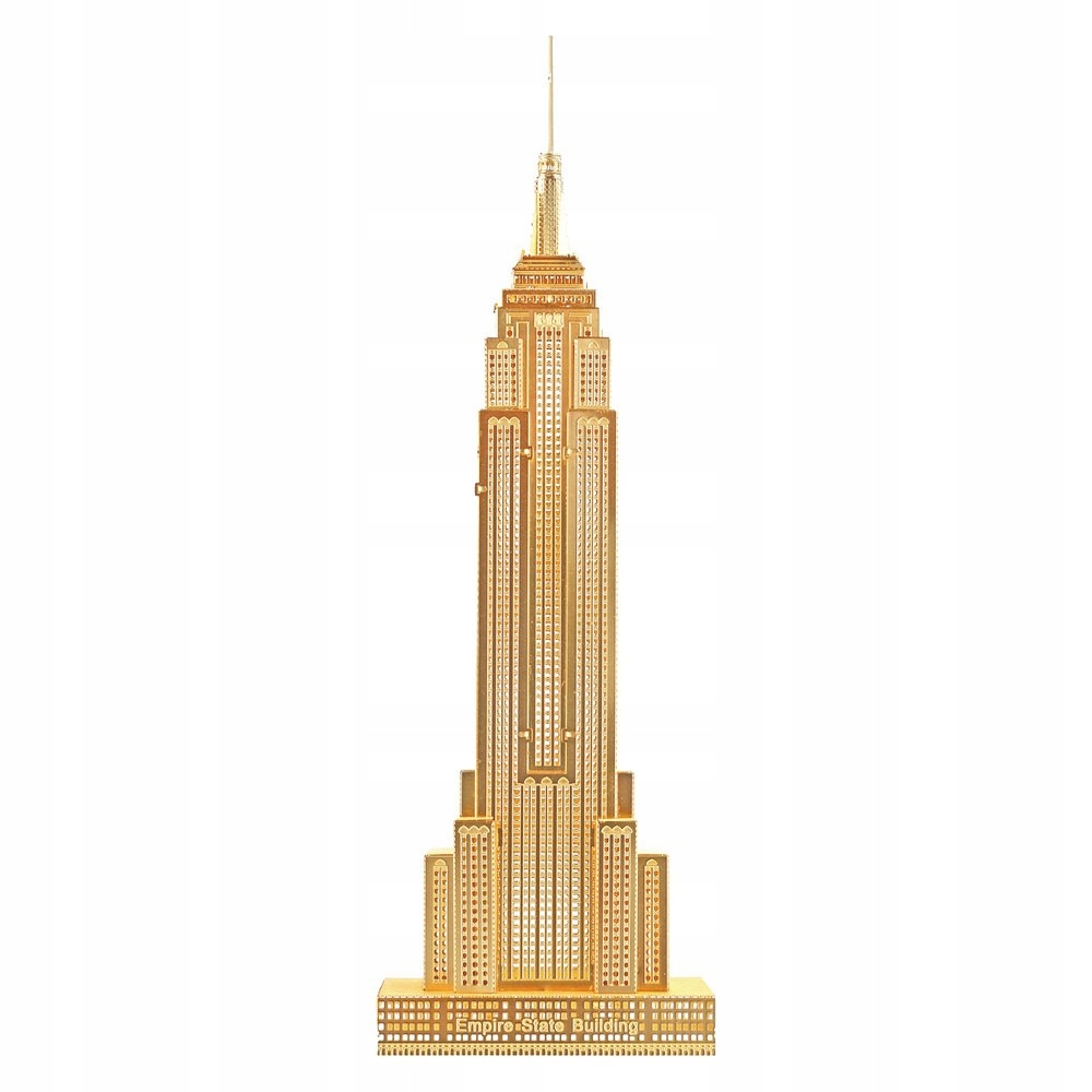 Piececool Puzzle Metal 3D Model - Empire State Building Piececool Stan opakowania oryginalne