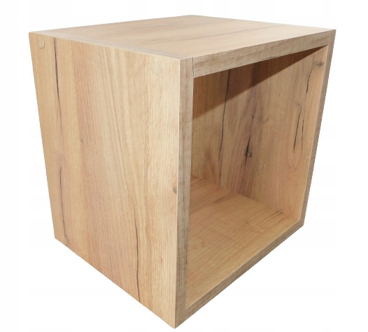 

Szafka kubik Craft 30x30x25 Kwadrat Dąb Złoty