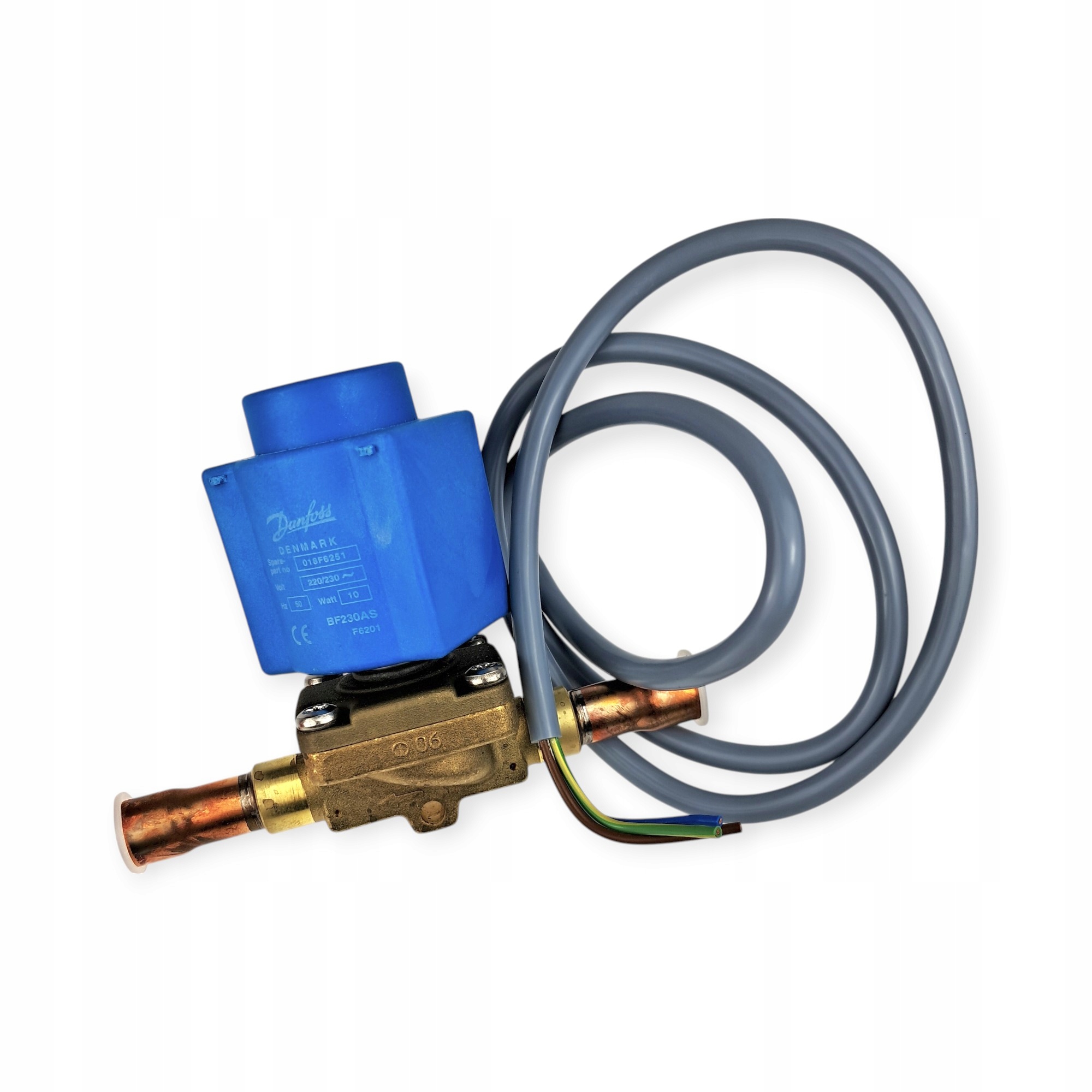 Elektromagnetický ventil Danfoss Evr 10 032F212231 1/2" s cievkou a káblom 1 m