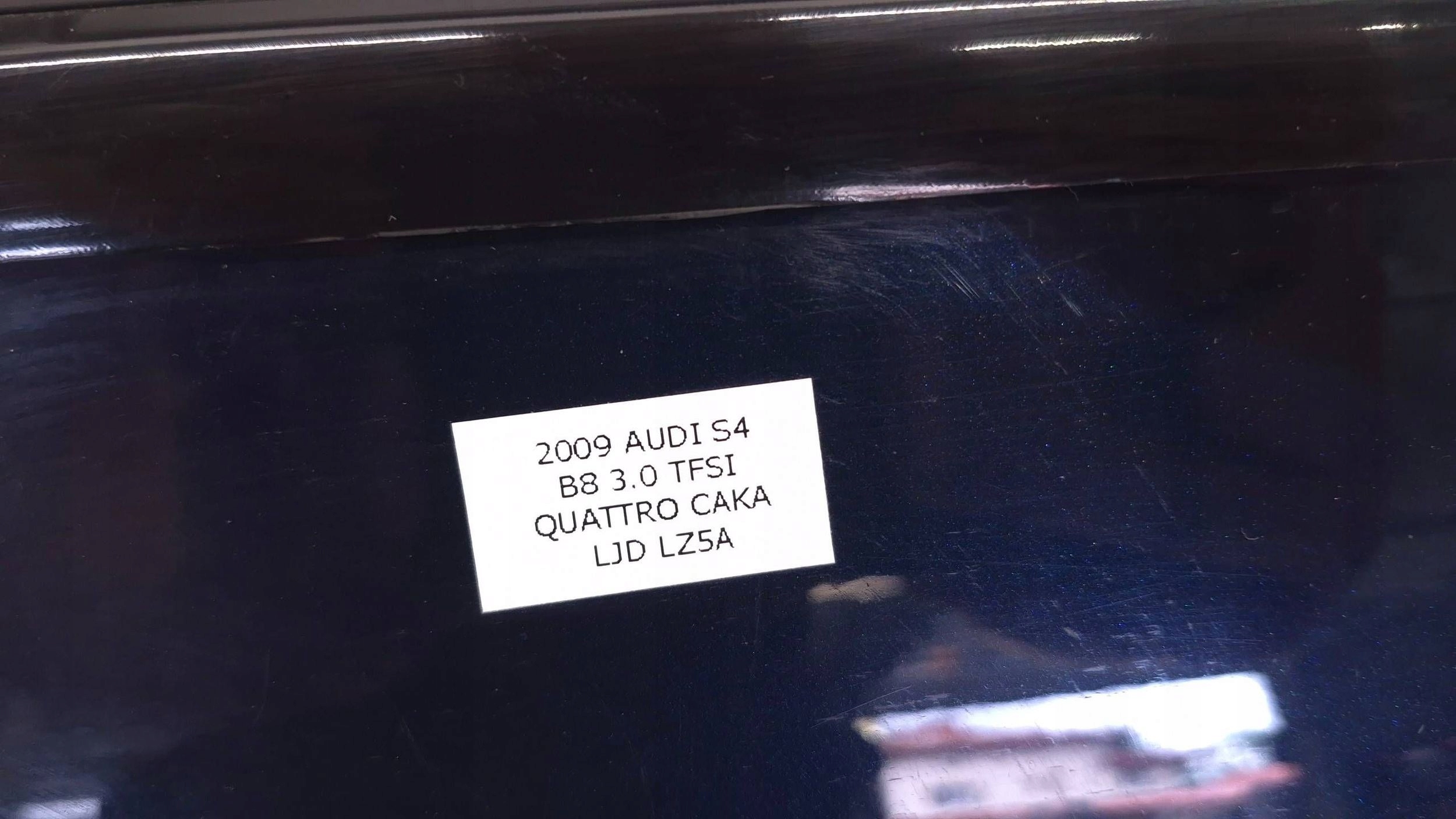 door right front front AUDI A4 B8 LZ5A