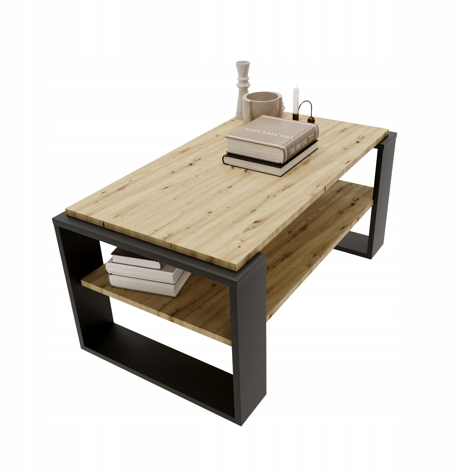 Moderní konferenční stolek Kaja 91, stůl do obývacího pokoje, artisan