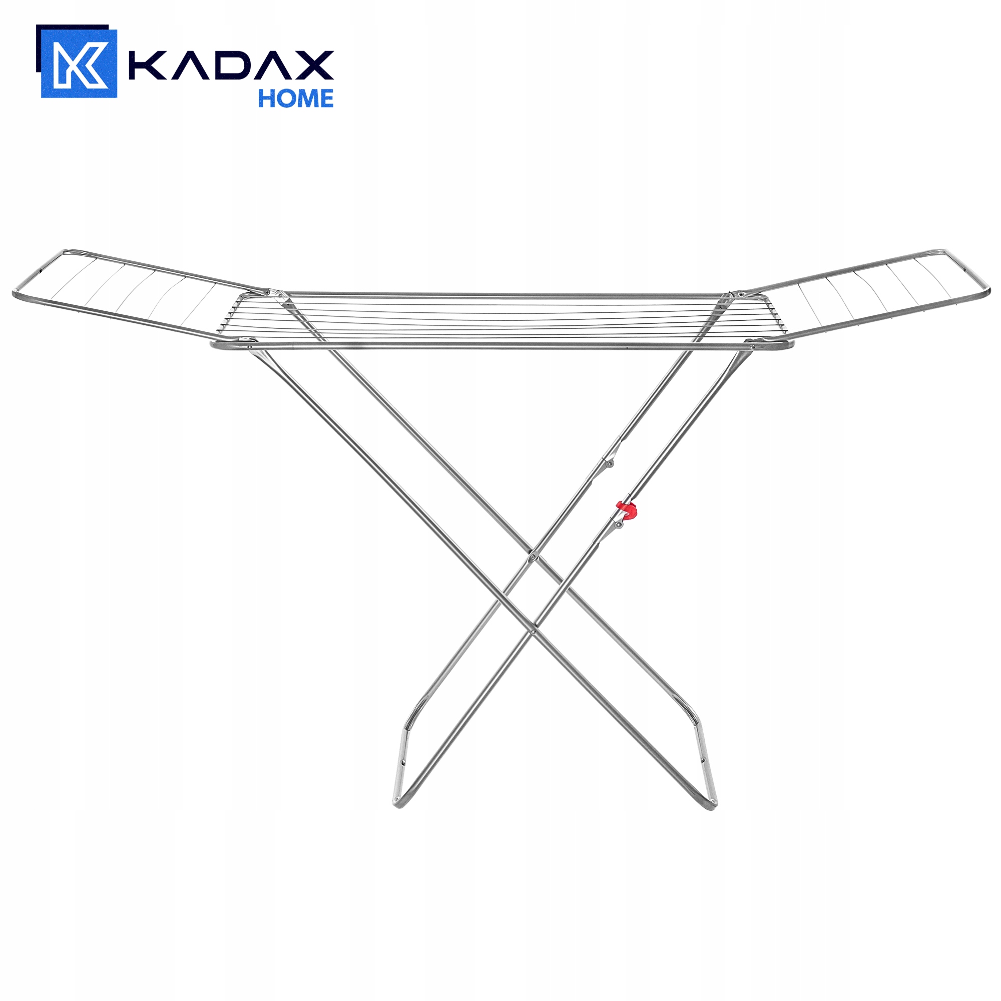 SUSZARKA NA PRANIE STOJĄCA STABILNA 18m DO UBRAŃ SKŁADANA NA BIELIZNĘ DUŻA Szerokość 102-171 cm