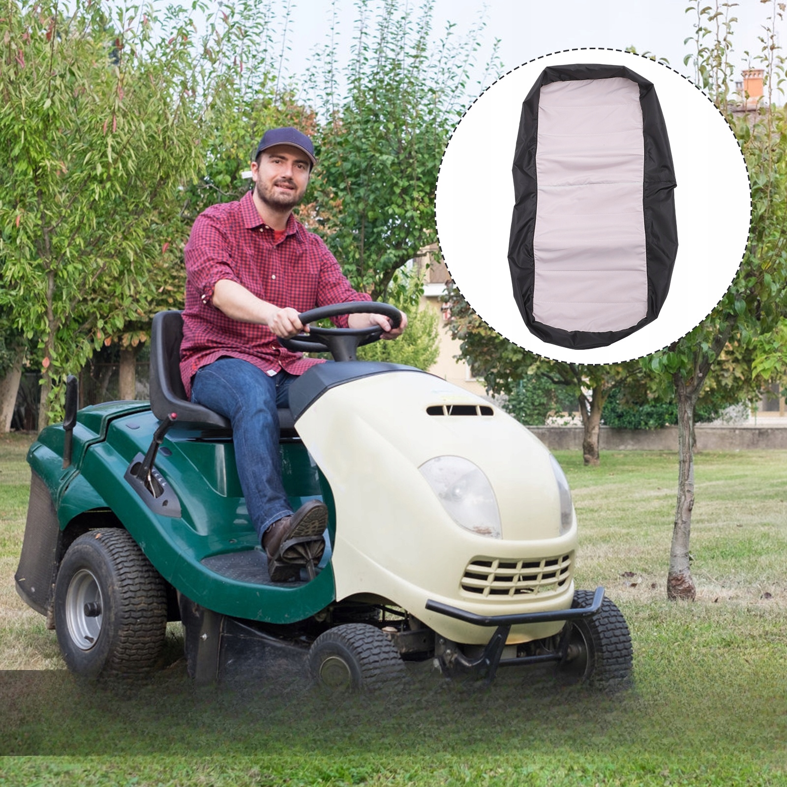 PONOWNIE POKRYCIE SIEDZENIA KOSIARKI DO PIELNIKA PRAKTYCZNE EAN (GTIN) 6900148183082