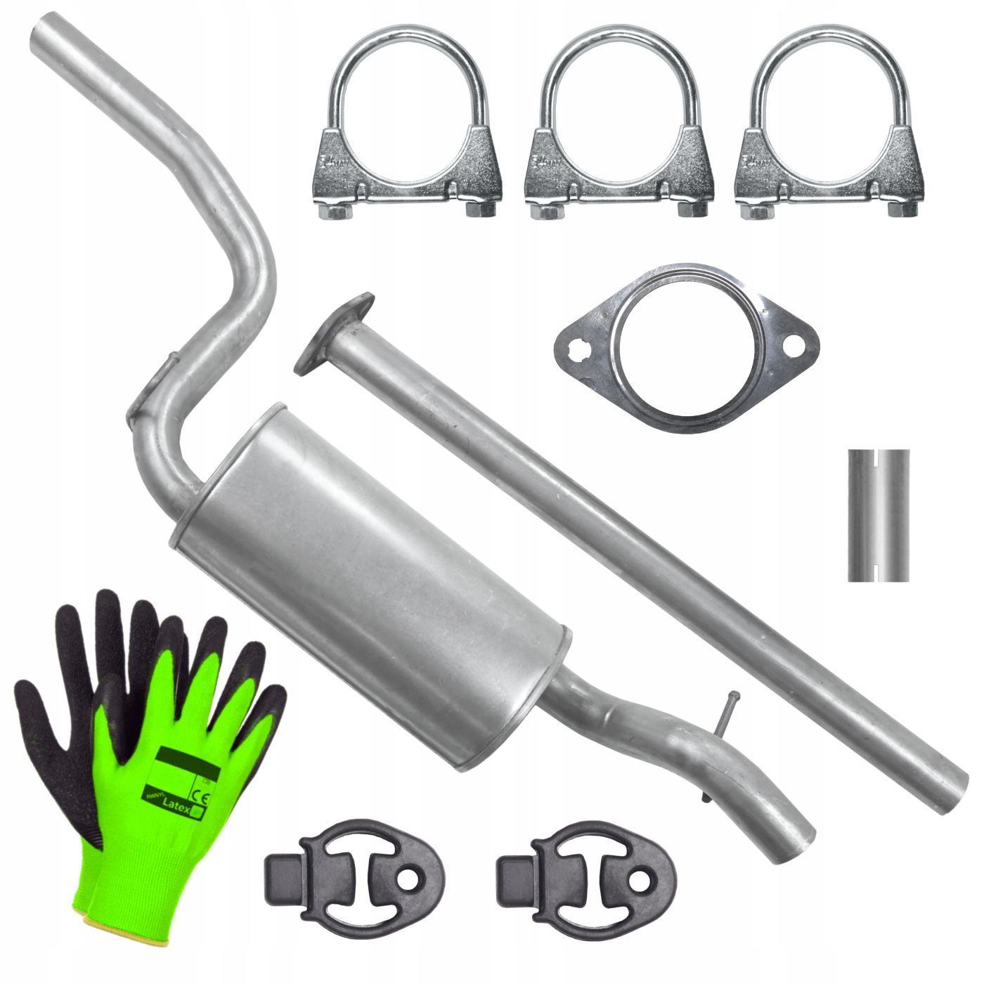 ADP-N8V97K9U4Q5K4U0 - Средний глушитель Ford C-Max 1 и MK1 07-10 1.6 TDCi