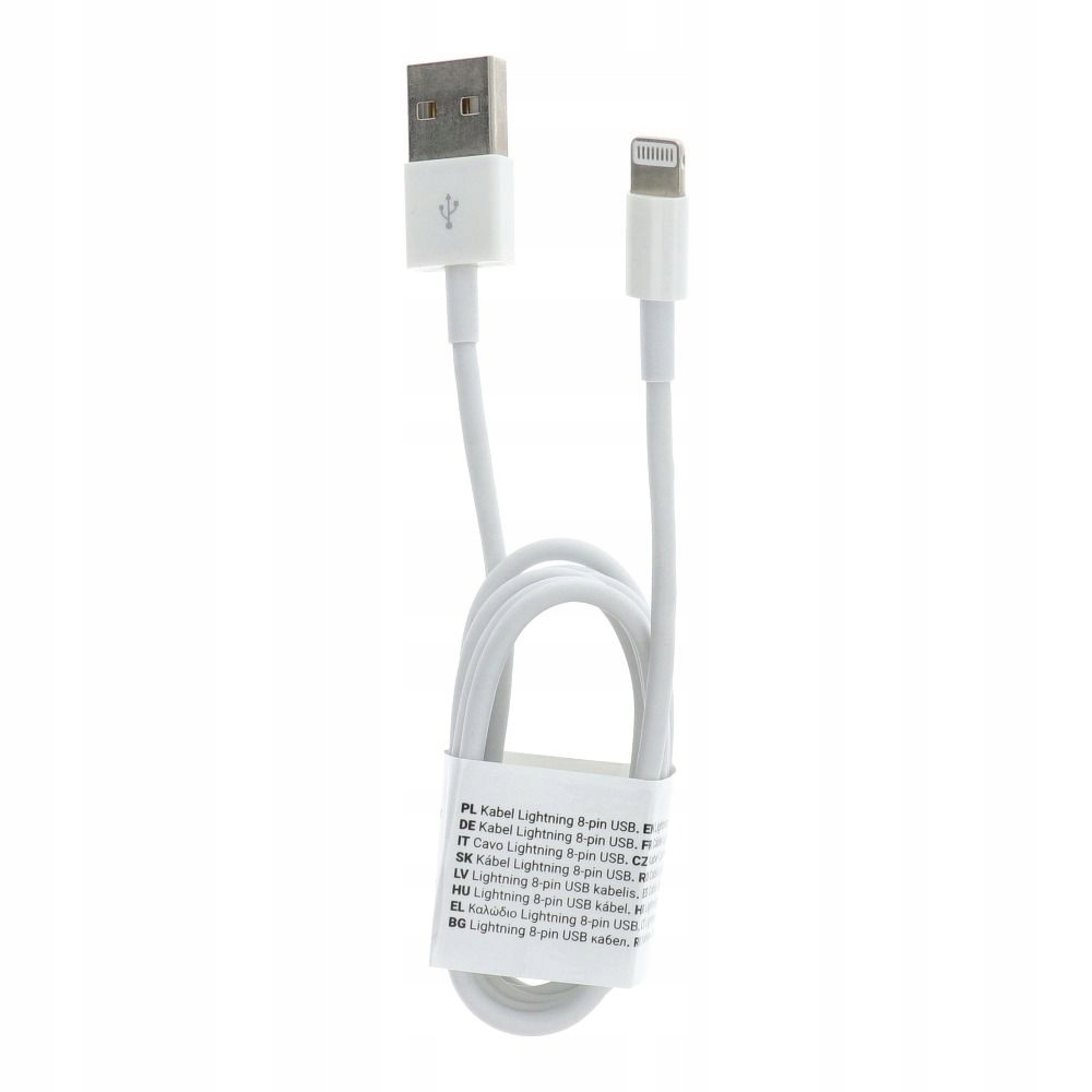 Kabel Usb A do Lightning C601 1 m biały