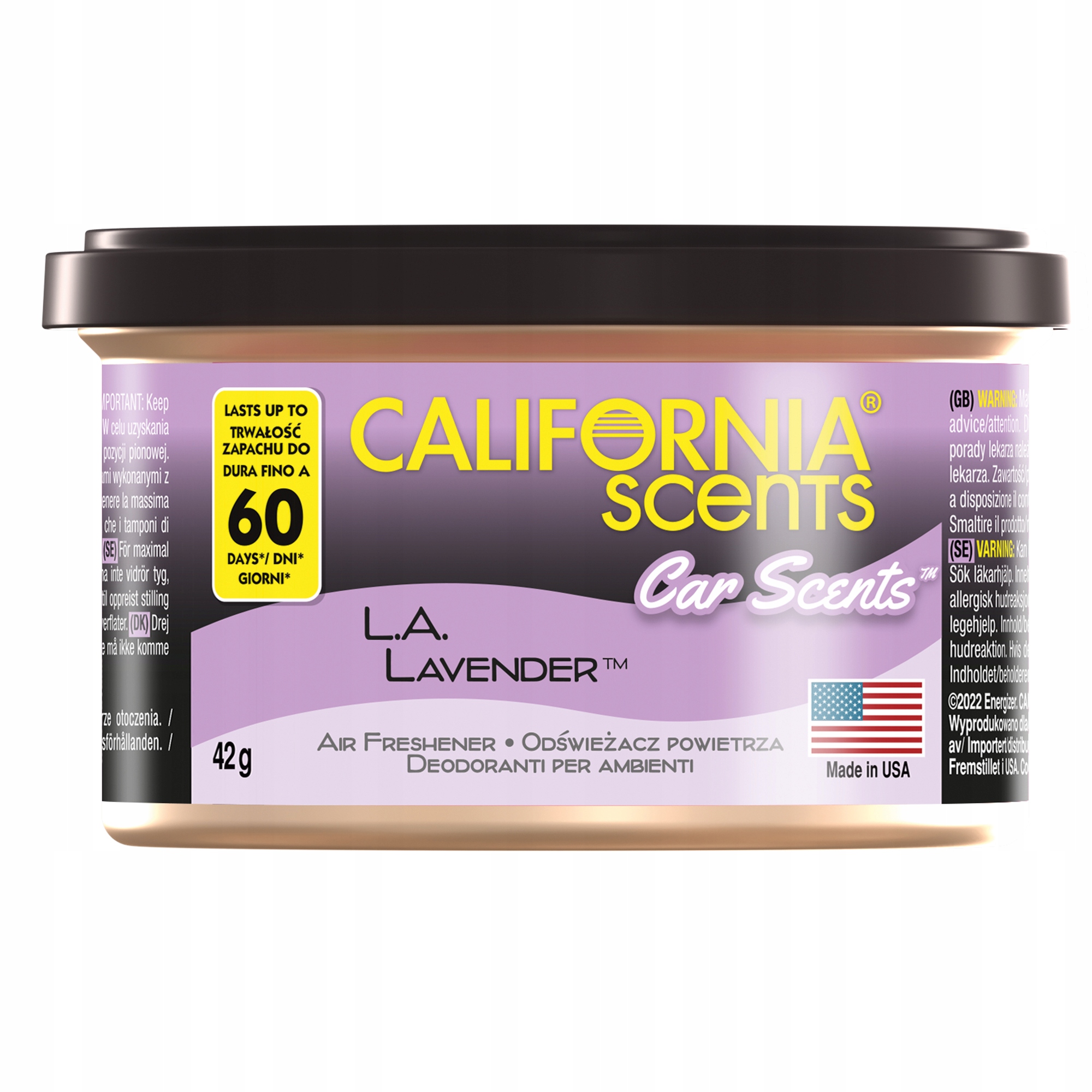CALIFORNIA CAR SCENTS ZAPACH L.A. LAVENDER