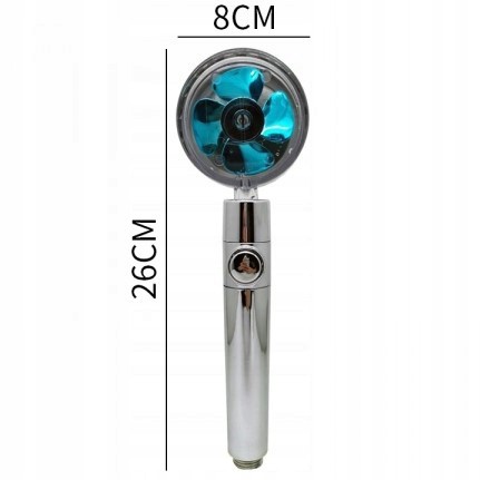 SŁUCHAWKA PRYSZNICOWA CIŚNIENIOWA Z TURBINĄ Marka Roneberg