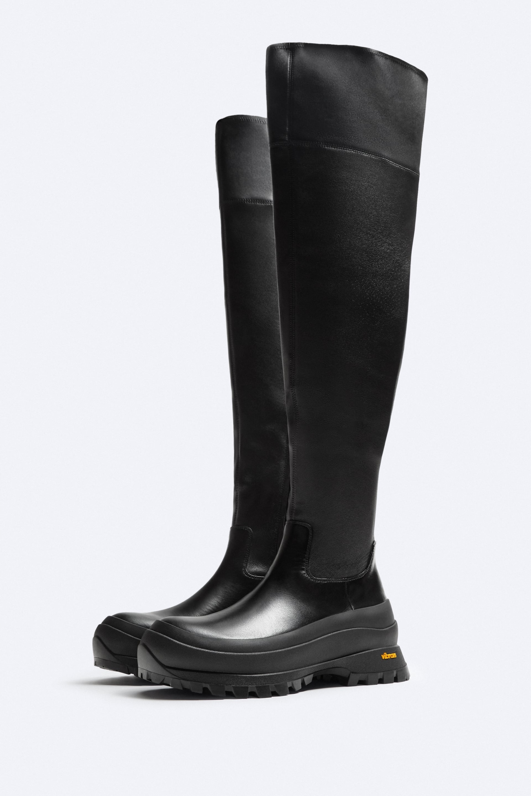 ZARA KOZAKI SKÓRA XXL 38 STRETCH VIBRAM X STUDIO NICHOLSON